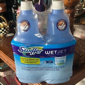 Swiffer WetJet Multi-Surface Floor Cleaner Refill Bottles - Blue